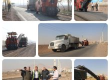آغاز عملیات اجرایی طرح تعریض محور قیامدشت به چهلقز