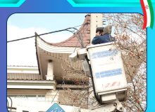 عملیات ارتقا روشنایی بلوار یاس شهر اندیشه به اتمام رسید