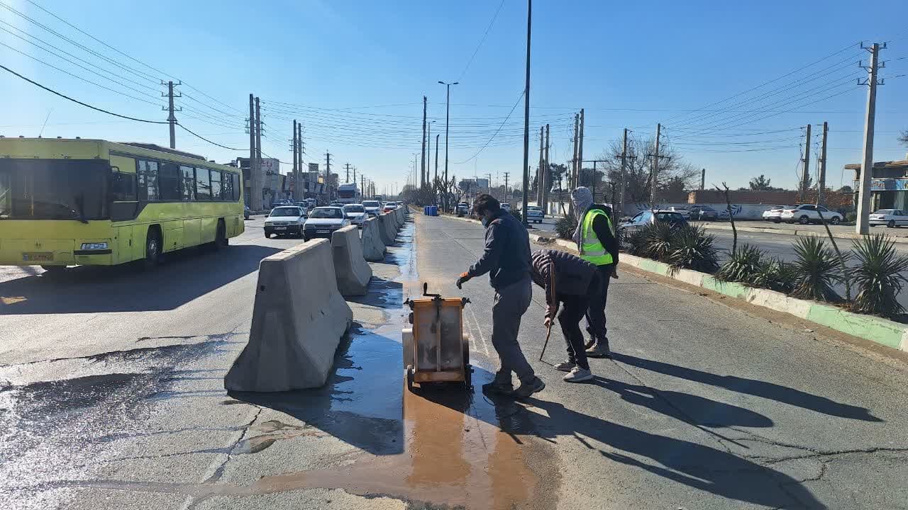 📸 عملیات احداث دوربرگردان اسلامشهر به اسلامشهر وارد فاز جدیدی می شود