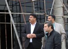 بازدید شهردار باغستان از پروژه فرهنگسرای جامع شهر