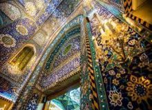 نصب کاشی‌های امضادار در حرم امام حسین (ع)