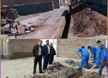 شبکه آبرسانی روستای موسی آباد بختیاری نو سازی شد