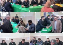 برپایی میز خدمت در فاز ۶ شهر پرند