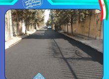 عملیات آسفالت خیابان‌های فتح ، نصر و مرصاد در فاز ۵ شهر اندیشه به پایان رسید