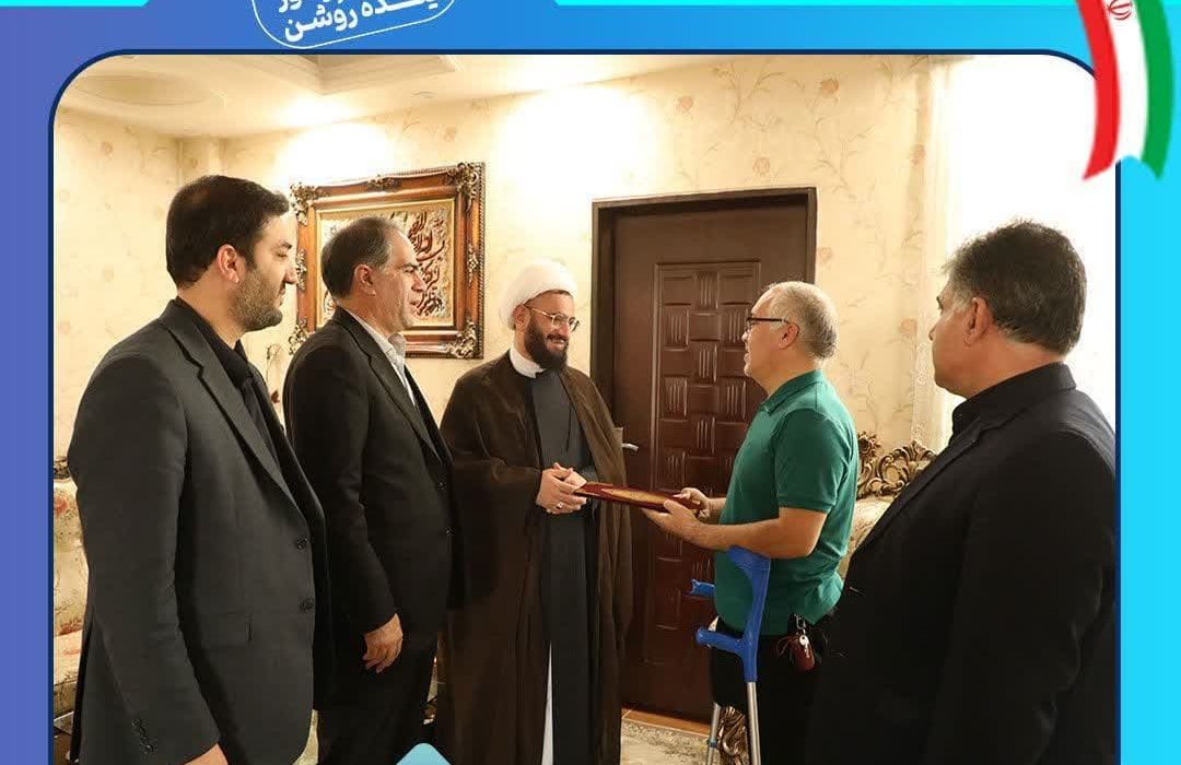 مسئولین شهر اندیشه با جانبازان غیور این شهر دیدار و گفتگو نمودند