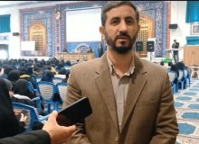 برگزاری جشن تکلیف سیاسی دانش‌آموزان دختر رای اولی با حضور فرماندار اسلامشهر
