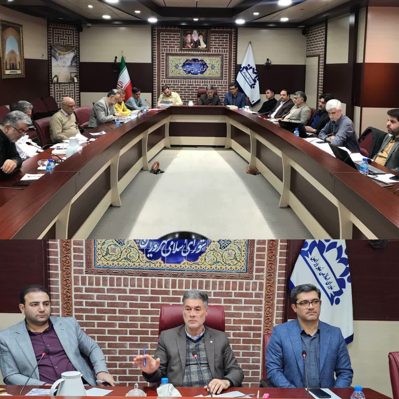 بودجه شهرداری ورامین توسط اعضای شورای اسلامی شهر تصویب شد