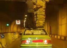 واکنش تاکسیرانی به فیلم حمل بار عجیب توسط یک تاکسی