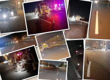 استمرار عملیات خط کشی و نصب و ترمیم علائم ترافیکی معابر شهر ملارد