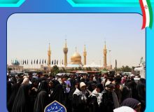 برپایی ایستگاه فرهنگی وپذیرایی شهرداری اندیشه در حرم مطهر جهت خدمت رسانی به زائرین سی و پنجمین سالگرد ارتحال امام راحل