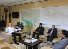 دیدار و نشست طهماسبی، مدیرکل پزشکی قانونی استان با خالقی، فرماندار شهرستان زنجان