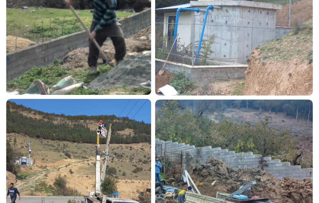 پیشرفت ۹۰ درصدی طرح آبرسانی به روستای وازک شهرستان نور