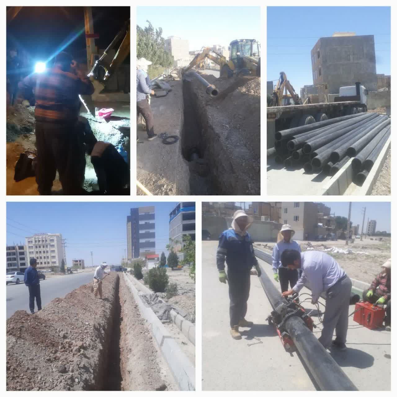 مدير آبفاي شهرستان رباط كريم خبر داد