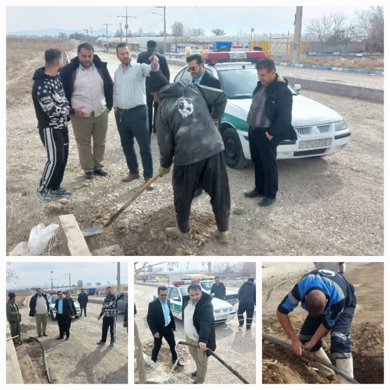 شناسایی و جمعآوری شبکه آبرسانی غیرمجاز در روستاهای شهرستان پاکدشت