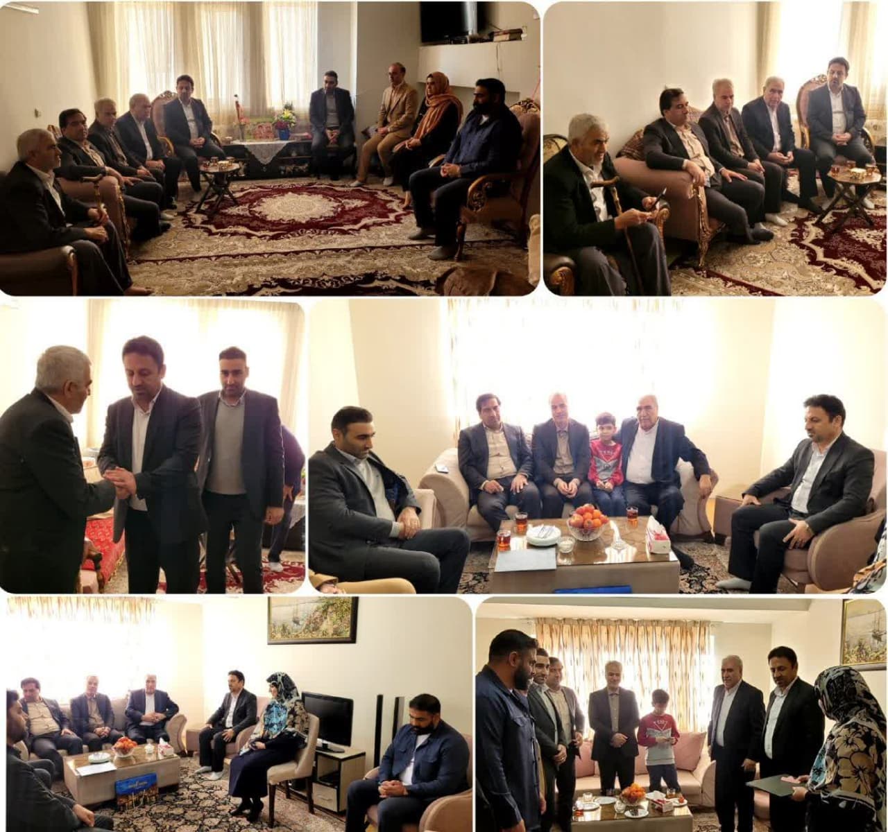 تجلیل مدیران شهری پرند از خانواده معظم شهدا // مهندس پایدار: حضرت علی (ع) اسوه کامل عدالت، شجاعت و حق طلبی است