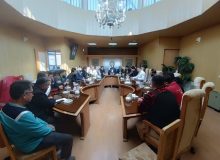 نشست صمیمی شهردار صفادشت بااعضای تیم والیبال پرسنل شهرداری 