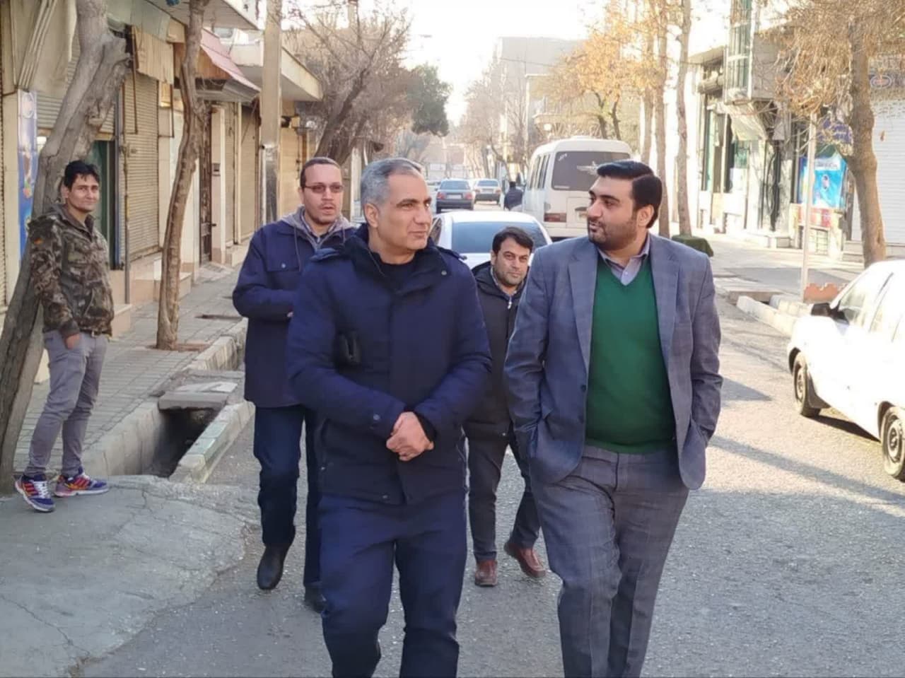 بازدید میدانی شهردار و نایب رئیس شورای اسلامی شهر چهار دانگه از مناطق مختلف شهری در راستای بررسی مسائل و مشکلات