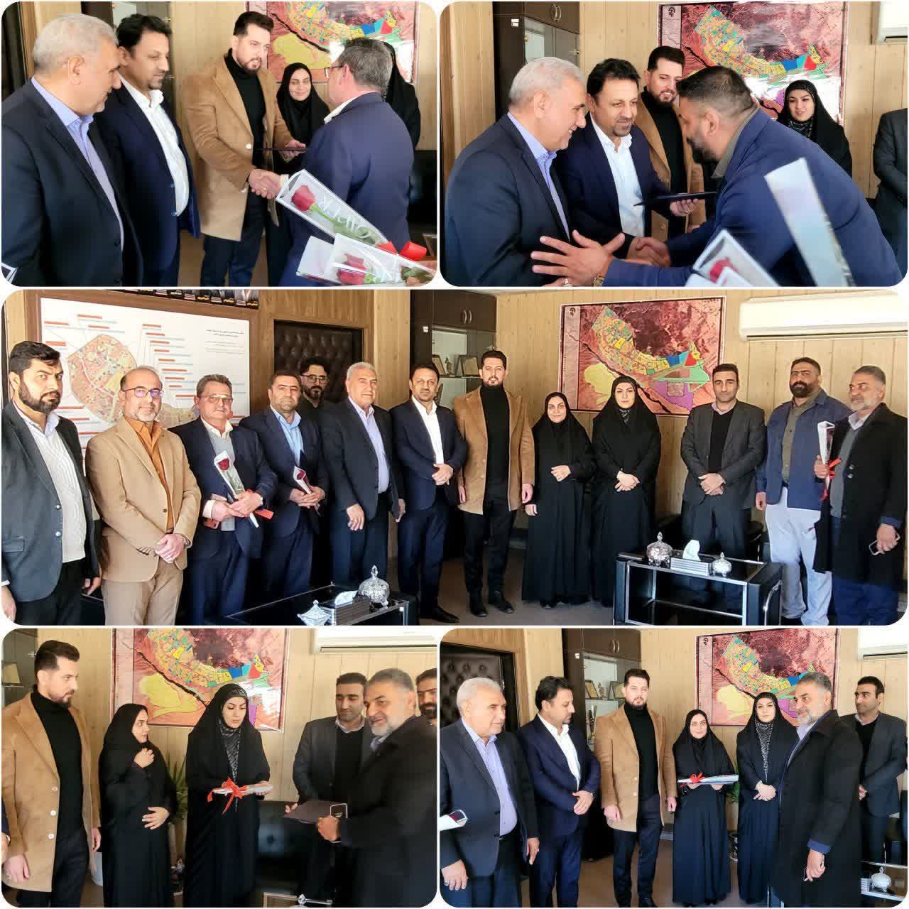 تجلیل مدیران شهری پرند از پرسنل جانباز شهرداری // مهندس پایدار: جانبازان نماد ایثار و فداکاری در تاریخ کشورمان هستند