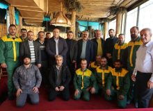 برگزاری مراسم تقدیر از کارکنان واحد فضای سبز