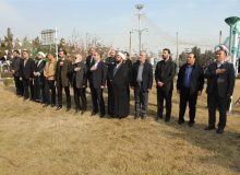 به مناسبت دهه مبارك فجر: پرچم مقدس جمهوری اسلامی ایران در شهر اندیشه به اهتزاز درآمد