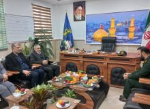 دیدار سرپرست فرمانداری رباط‌کریم با فرمانده ناحیه مقاومت بسیج حیدر کرار(ع)