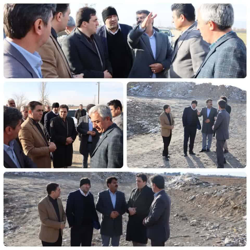 بازدید میدانی سرپرست فرمانداری ویژه شهرستان شهریار از مسیر دسترسی محله نصیرآباد به جاده ساوه