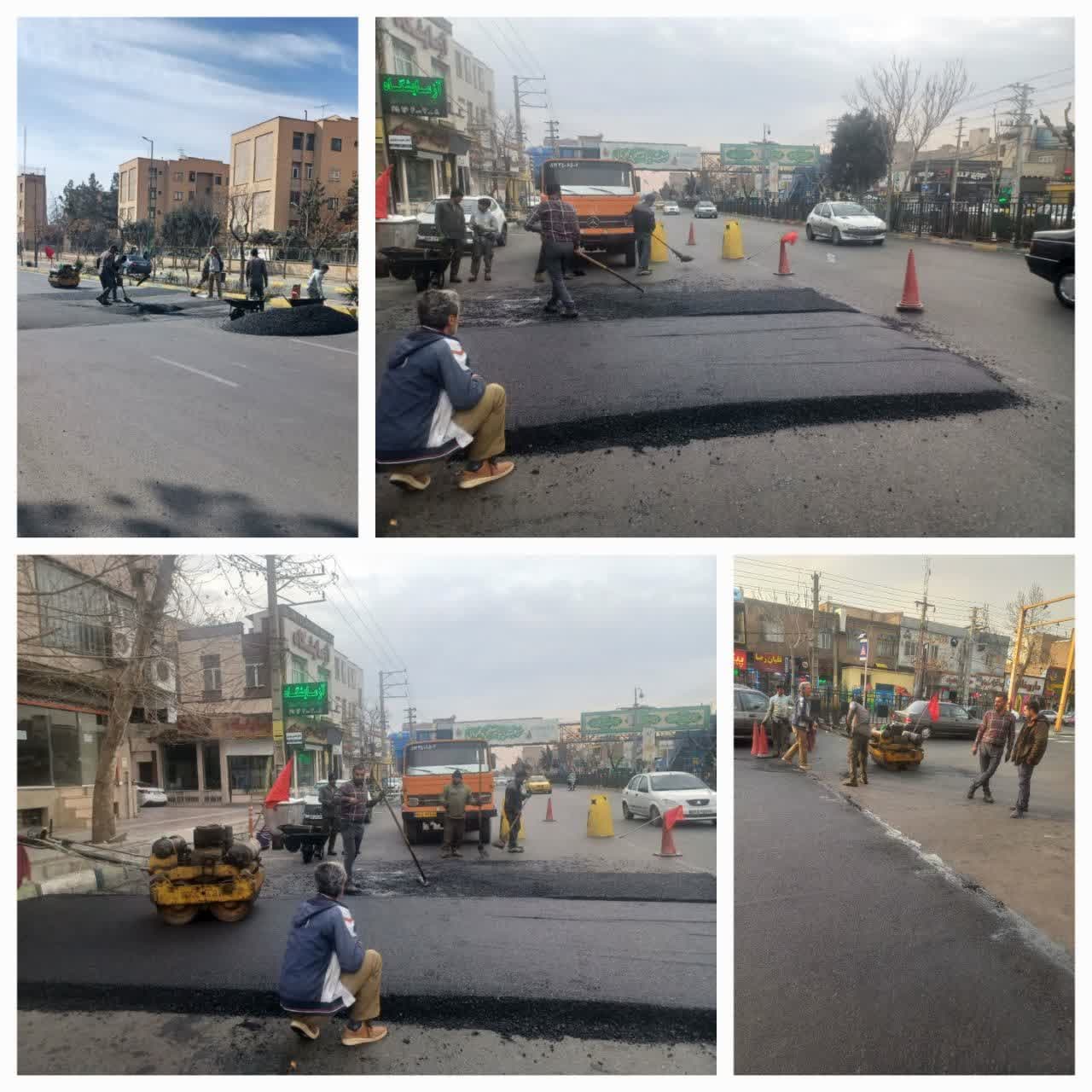 اصلاح سرعت‌های معابر سطح شهر ملارد