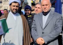 قدردانی سرپرست فرمانداری شهرستان و امام‌جمعه اسلامشهر از حضور گسترده و پرشور مردم در راهپیمایی ۲۲ بهمن