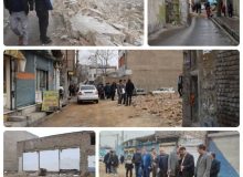 بازگشایی و تعریض خیابان ۱۴ معصوم محله نصیرآباد