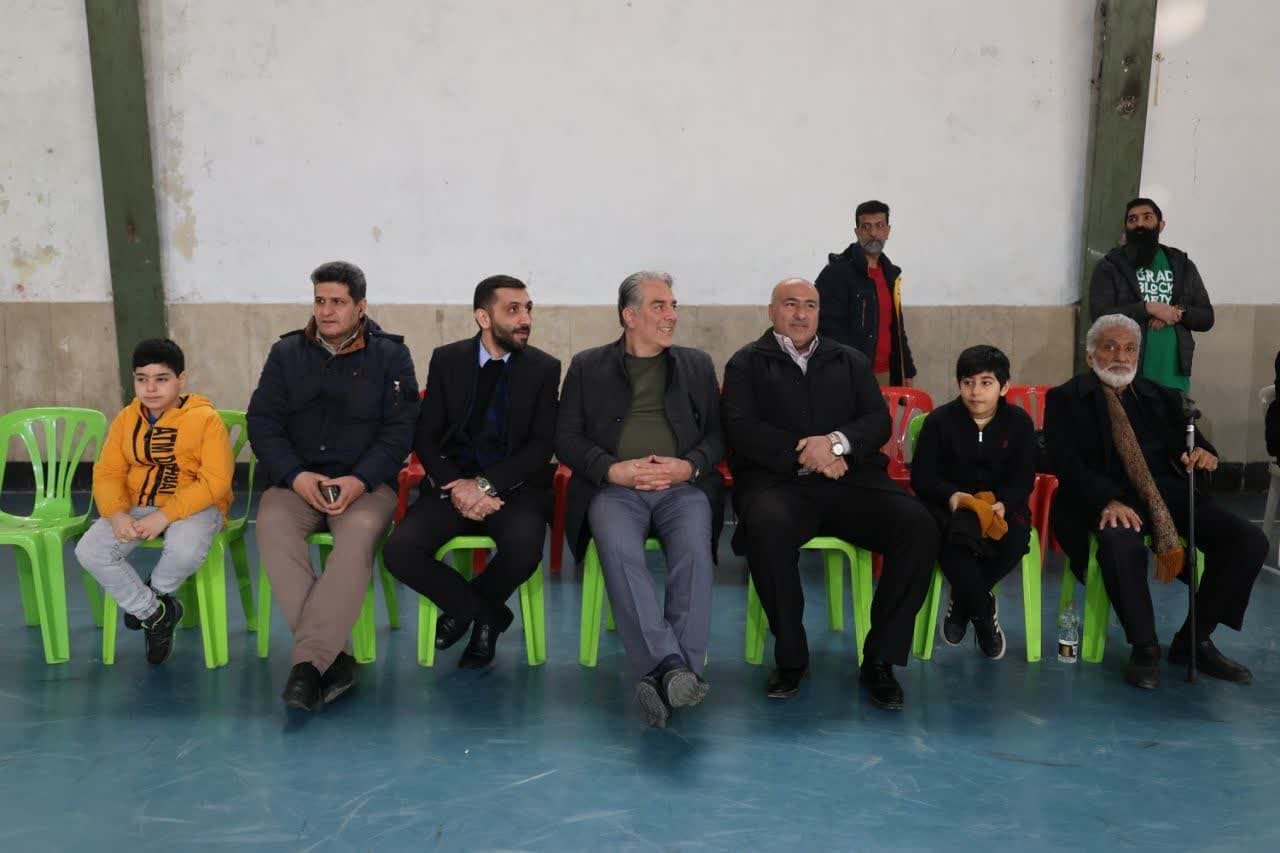 برگزاری مسابقات طنابکشی در رودبارقصران