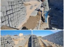 اولین زمین چمن مصنوعی کیکاور در حال تکمیل شدن/ عملیات اجرایی احداث سکوهای تماشاگران