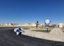 رنگ آمیزی جداول میدان سربازان گمنام امام زمان(عج)/ نامگذاری میدان جدید در صالحیه به نام سربازان گمنام امام زمان (عج)