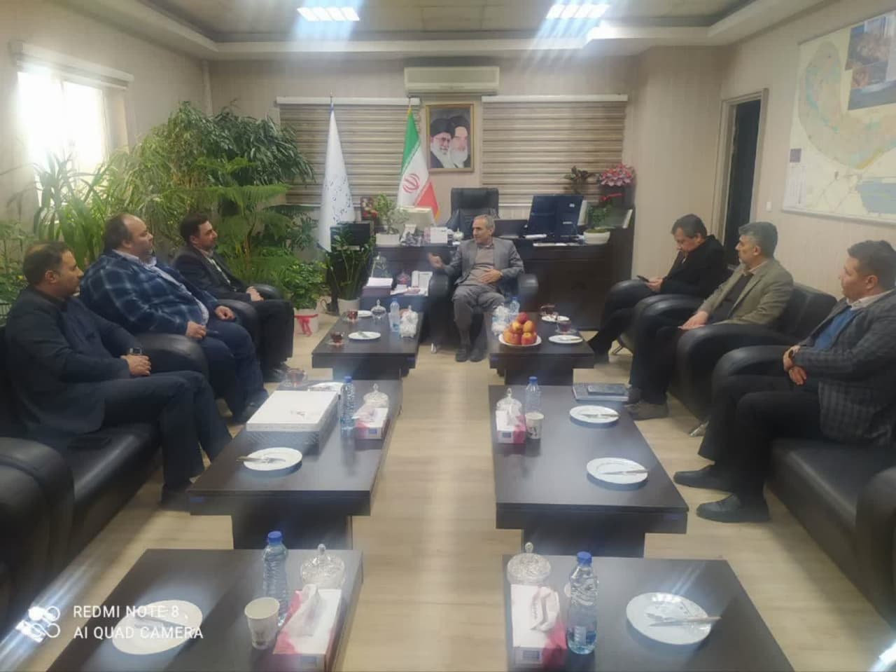 دیدار سرپرست جدید آموزش و پرورش با سرپرست فرمانداری شهرستان رباط‌کریم