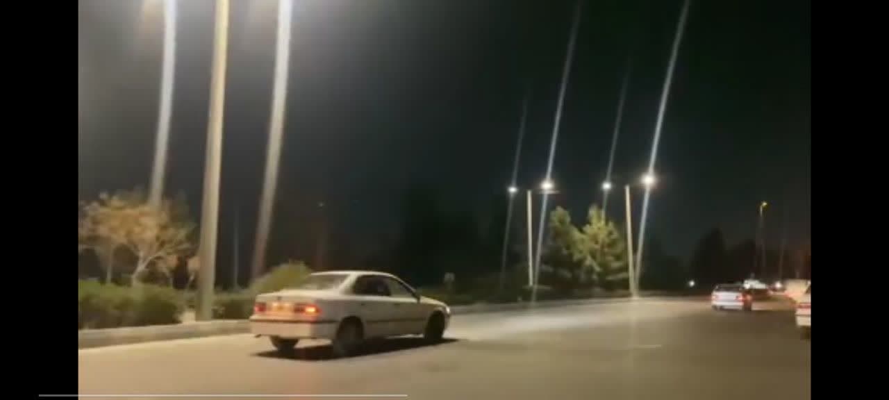 💡 روشنائی جاده آدران به شهریار