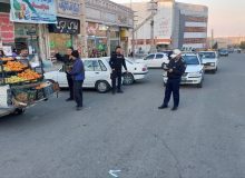 طرح ضربتی جمع آوری وانت بارها،بساط گستران و چرخ دستی ها اجرا شد