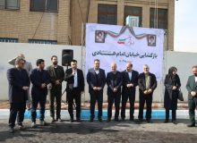 بازگشایی خیابان امام هادی(ع) در راستای اجرای طرح “اسلامشهر من”