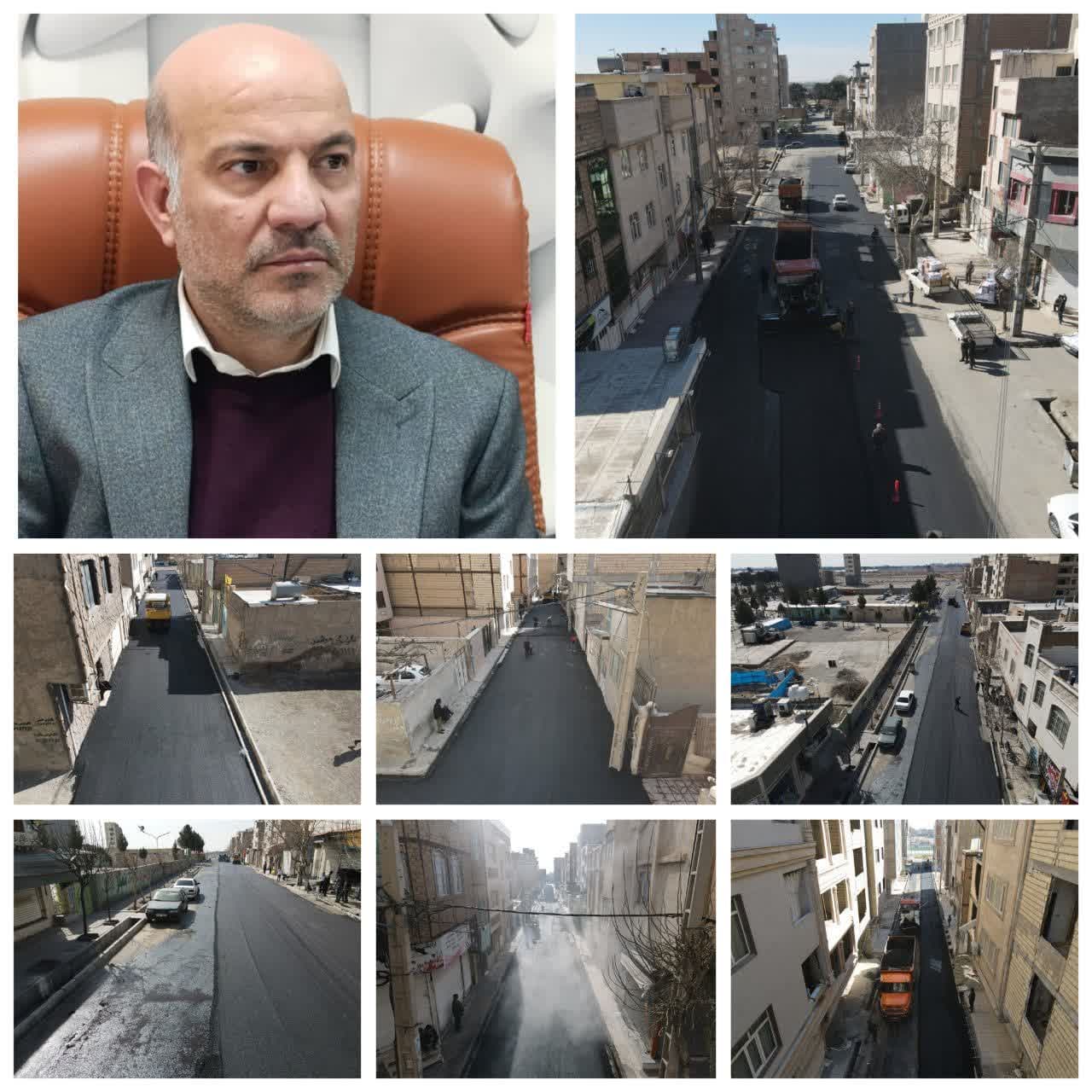 💢عبور آسان، شهری آباد؛ معابر نسیم‌شهر یکی پس از دیگری نو می‌شوند