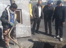 ⬅️ نصب و ترمیم دریچه های منهول فاضلاب توسط شهرداری چهاردانگه