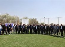 افتتاح چمن مصنوعی واحدهای عملیاتی نفت و گاز مارون