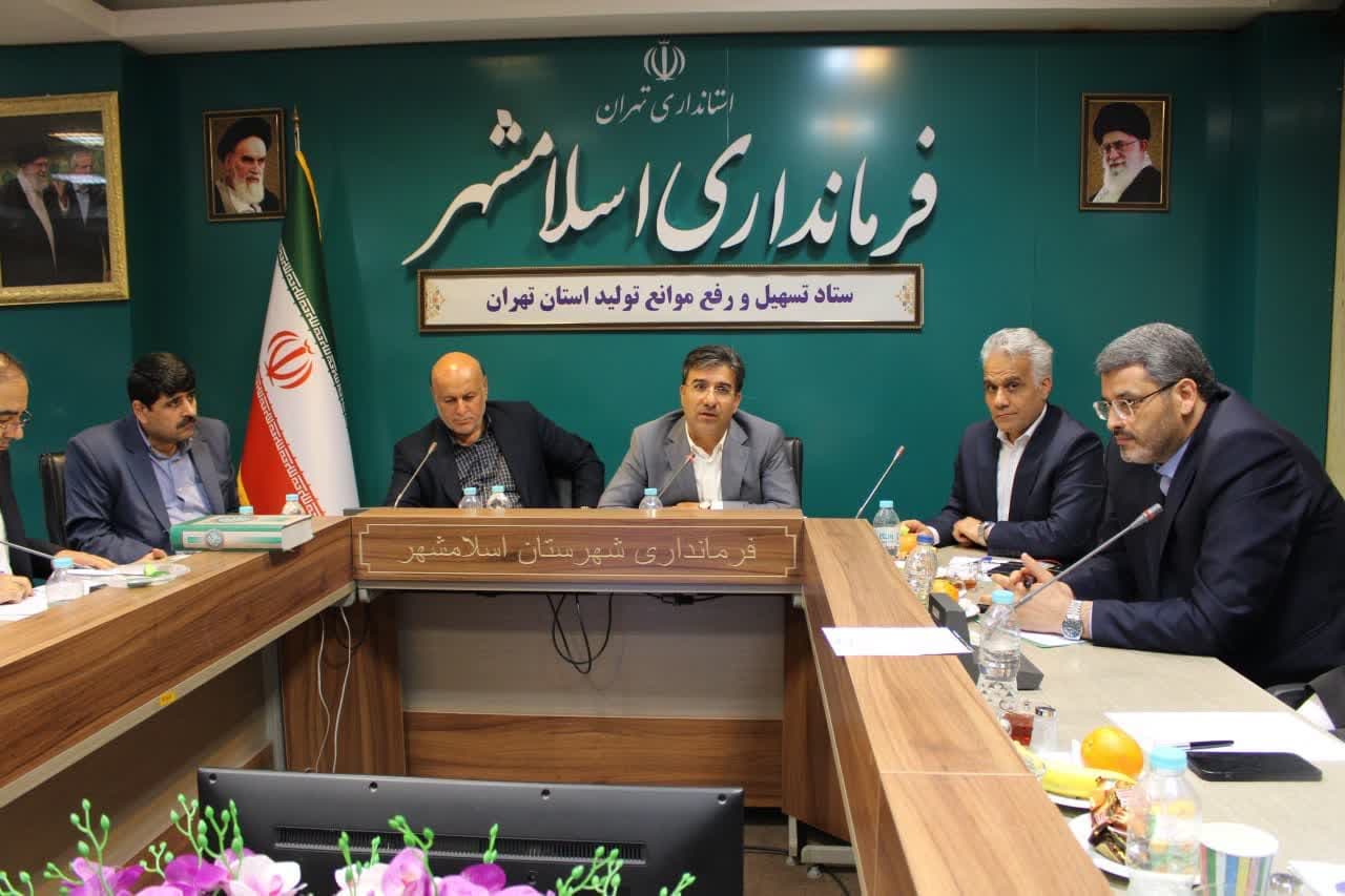 معاون اقتصادی استاندار تهران: لکه های صنعتی اسلامشهر ساماندهی می شوند