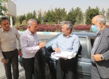 بازدید میدانی مدیر کل اوقاف و امور خیریه استان اصفهان از موقوفات شهرستان برخوار