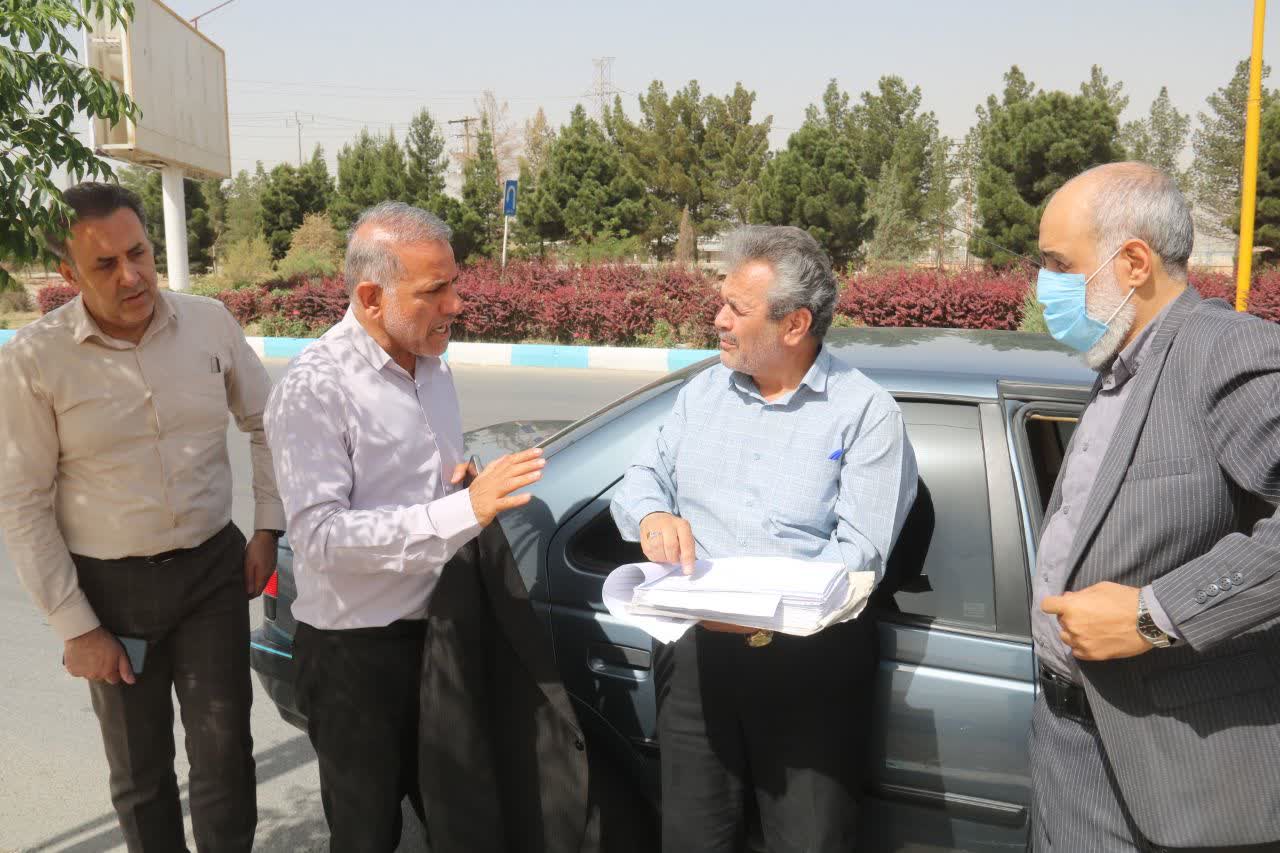 بازدید میدانی مدیر کل اوقاف و امور خیریه استان اصفهان از موقوفات شهرستان برخوار