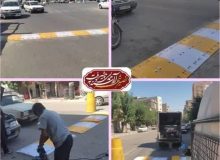 سرعتکاه در مقابل مدارس نصیرشهر نصب می شود