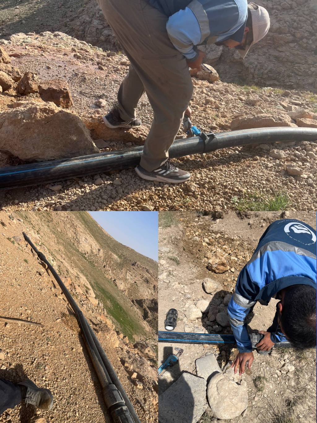 🔷احیای چشمه شاه طول و انتقال آب به روستای کتالان توسط شرکت آب و فاضلاب فیروزکوه