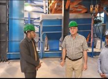 بازدید معاون فنی و تولیدی شرکت خدمات حمایتی کشاورزی استان اصفهان از کارخانه پتاس خور و بیابانک