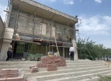 بهسازی و تجهیز سالن آمفی‌تئاتر عترت توسط شهرداری گلستان؛ احیای فضاهای فرهنگی در بوستان فدک