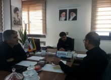 دیدار سرپرست شرکت خدمات حمایتی کشاورزی استان اصفهان با دکتر یزدیان برای بررسی وضعیت تأمین کود شیمیایی