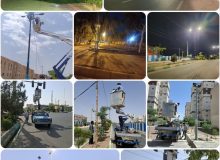 📌بهبود روشنایی در دستور کار مداوم شهرداری پرند // رفع نواقص و تعمیر مستمر روشنایی پارک ها و معابر