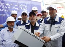 استاندار اصفهان سامانه بزرگ انتقال آب درياي جنوب به اصفهان به بهره بر داري رسيد .