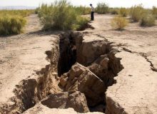 زنگ خطر افزایش فرونشست زمین به صدا در آمده است!